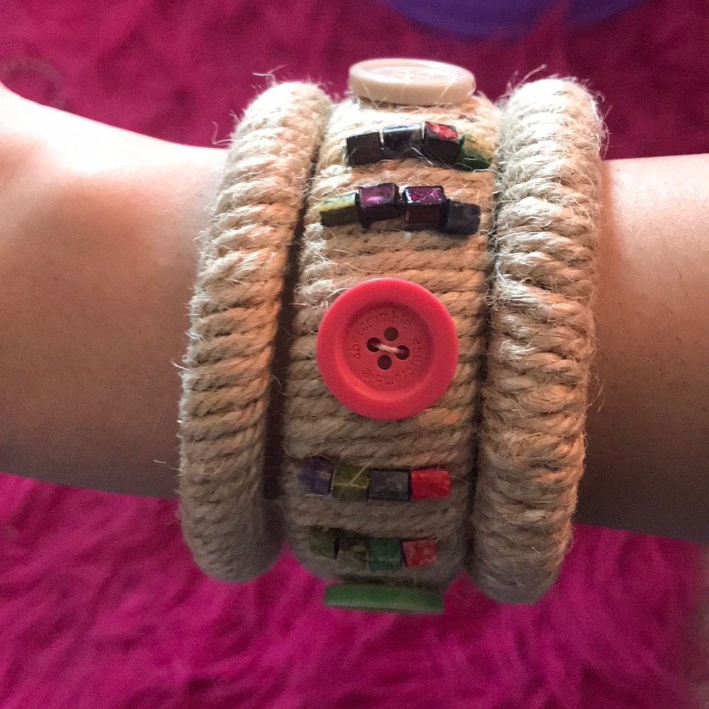 Button Bangles set - Picture 3 of 3